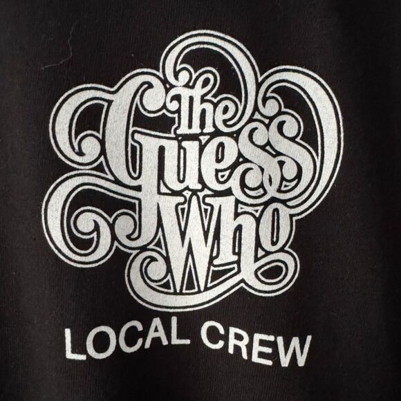 The Guess Who Black Crew T-Shirt - Picture 3 of 4